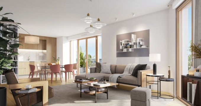 Achat / Vente immobilier neuf Nanterre à environ 500m du futur métro 15 (92000) - Réf. 8862