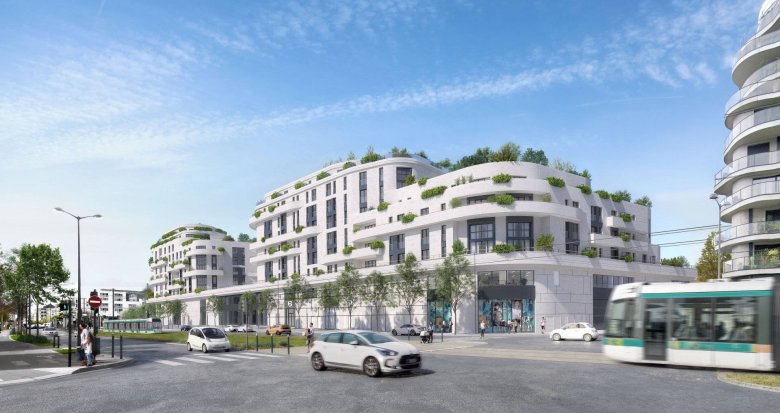 Achat / Vente immobilier neuf Colombes au pied du tram T2 et futur T1 proche de La Défense (92700) - Réf. 11234