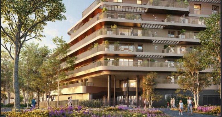 Achat / Vente immobilier neuf Gennevilliers à 300 m de la station de métro des Agnettes (92230) - Réf. 9284