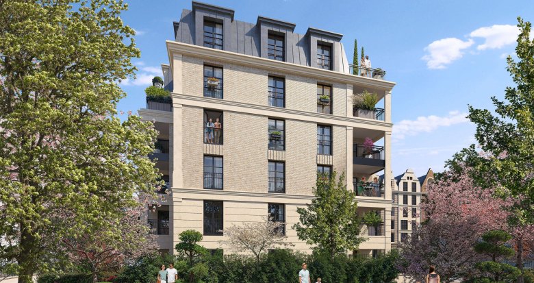 Achat / Vente immobilier neuf Puteaux proche de La Défense à 750 m de la ligne M1 du métro (92800) - Réf. 12095