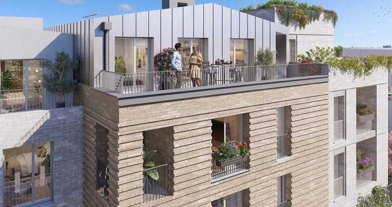 Achat / Vente immobilier neuf Vanves 500m ligne N Vanves/Malakoff et 15 min à pied M13 (92170) - Réf. 9307